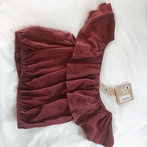 Off the shoulder top